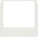 Berker 13197009 Designrahmen eckig polarweiß glänzend 