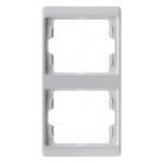 Berker 13230069 Rahmen 2-fach senkrecht Arsys polarweiß glänzend 