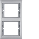 Berker 13237004 Rahmen 2fach senk K5 Es rostf 