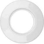 Berker 138169 Porzellanrahmen, Aufputz, 1-fach, Serie 1930, IP20, polarweiß glänzend 