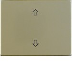 Berker 14040301 Wippe mit Aufdruck Symbol Pfeile Arsys hellbronze Metall 