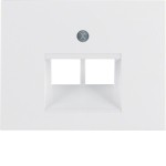 Berker 14097009 Zentralstück f UAE Std. 2f K.1 pw glänz 