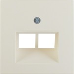 Berker 14098982 Zentralstück f UAE Std. 2f S.1 weiß glän 