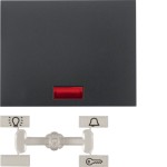 Berker 14157006 Wippe m 5 beil. Linsen K.1 anth matt 