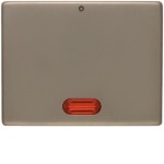 Berker 14180001 Wippe mit roter Linse und Aufdruck '0' Arsys hellbronze Metall 