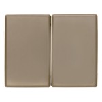 Berker 14340001 Wippe 2-fach Arsys hellbronze Metall 