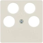 Berker 148402 Z-Platte für Ant ZS weiß 