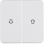 Berker 155229 Wippe AS J-Sch WG-UP p-weiß 