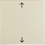 Berker 16208912 Wippe m Aufdr Symbol Pfeile S.1/B.x weiß 