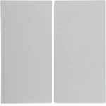 Berker 16238989 Wippe 2-fach S.1/B.3/B.7 polarweiß, glänzend 