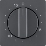 Berker 16326086 Zentralstück m Knopf f me ZSU Q.x anth 