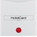 Berker 16408989 Hotelcards m Druck u rot Ls S.1/B.x pw 