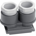 Berker 18893505 Rohreinführung 2fach M20X1,5 W.1 