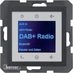 Berker 29841606 Radio DAB+, B.x anth. 