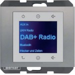 Berker 29847004 Radio DAB+, K.x edelst. 