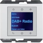 Berker 29847009 Radio DAB+, K.x pw., gl. 