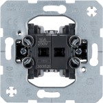 Berker 303520 Jalousie-Wippenschalter, Unterputz, Modul-Einsätze, für Jalousiesteuerung 