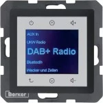 Berker 30846086 Radio DAB+, Bt., Q.x anth. 