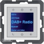 Berker 30846089 Radio DAB+, Bt., Q.x pw. 