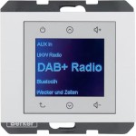 Berker 30847009 Radio DAB+, Bt., K.x pw., gl. 