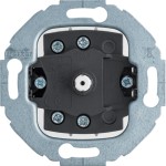 Berker 387703 Drehschalter Unterputz, Kreuz, Serie 1930/Glas/R.classic 