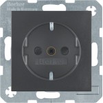 Berker 41231606 Steckdose SCHUKO erh BS S.1/B.x anthr 