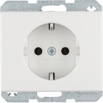 **Berker 47150069 Schuko-Steckdose Arsys polarweiß glänzend 