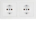 Berker 47206089 Steckdosen-Kom SCHUKO 2f m Ra Q.x pw 