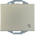 Berker 47570004 Schuko-Steckdose mit Klappdeckel und erhöhter Berührungsschutz Arsys Edelstahl Rostfrei 