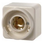 Berker 513040 Lichtsignal E14 Aufputz weiß glänzend 