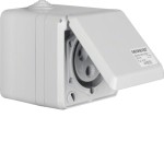 Berker 578401 CEE Steckd. AP 3pol 32A mit Klappdeckel 