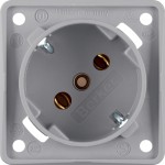 Berker 841852526 Steckdose SCHUKO 45° Integro Einsätze gr 