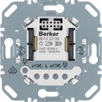 Berker 85122200 Universal-Schalteinsatz 2fach 2-Draht 
