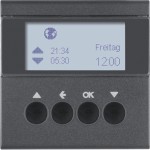 Berker 85741185 Jalousie-Schaltuhr S.1/B.3/B.7 anth 