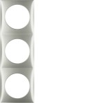 Berker 918192524 Rahmen 3f Integro Flow edelstahl lack 