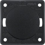 Berker 936562510 Wechselsch., Integro Flow/Pure, sw. gl. 