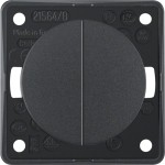 Berker 936752505 S.tast., 2S, gem.Eing.kl, Flow/Pure, ant 