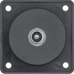 Berker 9451115 Antennen Verbinderdose TV ITG Eins. schw 