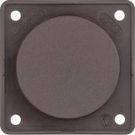 Berker 945162501 Blindverschluss ITG Flow/Classic braun 