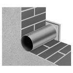 Helios WES 90/100 Wandeinbausatz 110mm 