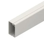 Kleinhuis HKL2540.6 Kabelkanal cremeweiß ohne Trennwand 2 Meter 