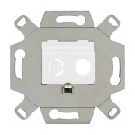 **Busch-Jaeger 0262/12 Kommunikationsadapter für BNC-F Durchführungsbuchsen 2CKA000230A0434 