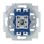 Busch-Jaeger 2CKA001022A0660 Wippkontrollschalter-Einsatz Aus- und Wechselschaltung mit N-Klemme 16A 