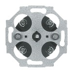 Busch-Jaeger 2CKA001043A0124 Zeitschaltuhreinsatz 2-polig, Öffner z.B. für Treppenhäuser, Lüfter, usw 