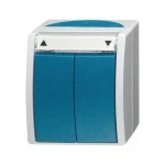 Busch-Jaeger 2CKA001085A1612 Jalousieschalter Wippschalter, 1-polig 