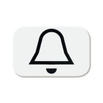 Busch-Jaeger 2CKA001433A0036 Tastersymbol Klingel 