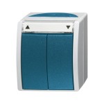 Busch-Jaeger 2CKA001442A0469 Jalousietaster Wipptaster, 1-polig 