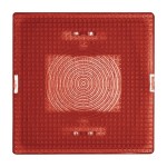 Busch-Jaeger 2CKA001565A0209 Haube für Lichtsignal rot - Allwetter 44® (IP44) 