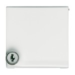 Busch-Jaeger 2CKA001710A1951 Zwischenring mit Klappdeckel abschließbar, verschieden schließend 