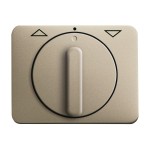 Busch-Jaeger 1740 DR-260 Zentralscheibe mit Drehgriff mit Aufdruck palladium 2CKA001710A3302 